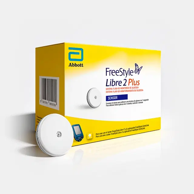 Freestyle Libre 2 plus Sensor para monitoreo continuo de glucosa 1 unidad
