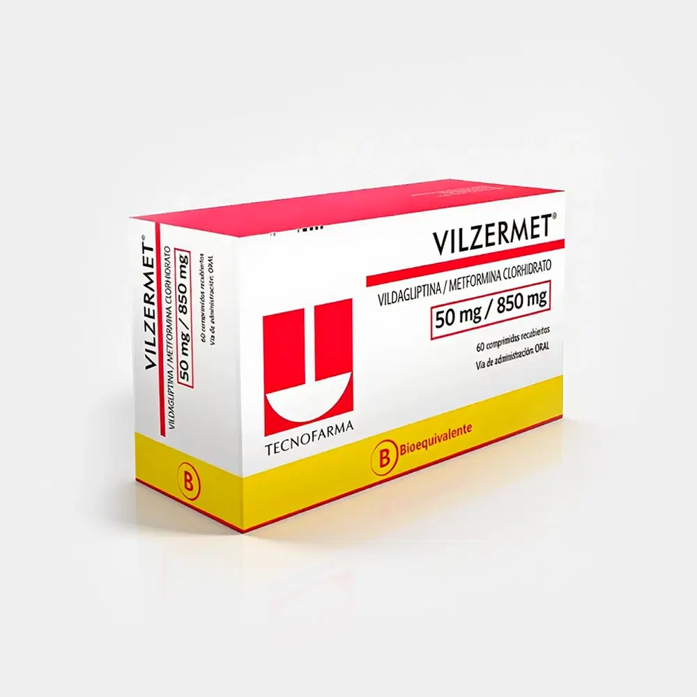 VILZERMET 50/850mg X60COM