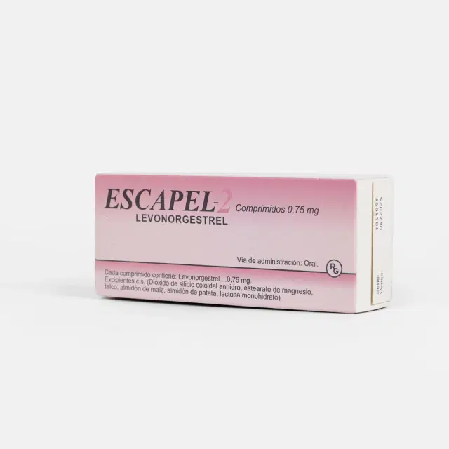Escapel 2 Levonorgestrel 0,75 mg 2 comprimidos