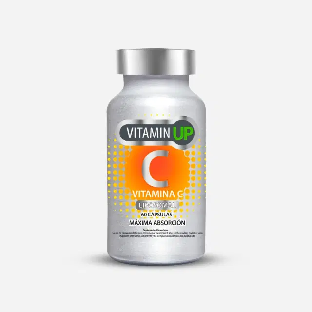 Vitamin UP C Vitamina C Liposomal 650 mg 60 cápsulas