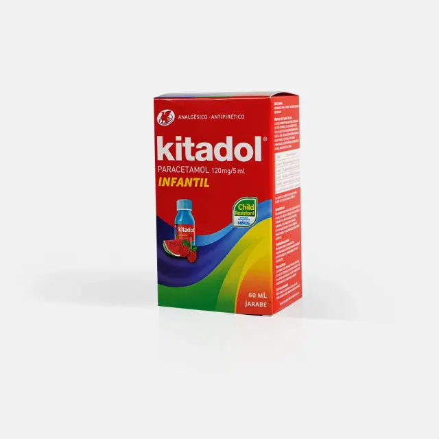Kitadol Pediatrico 120mg/5ml 60ml Jbe.