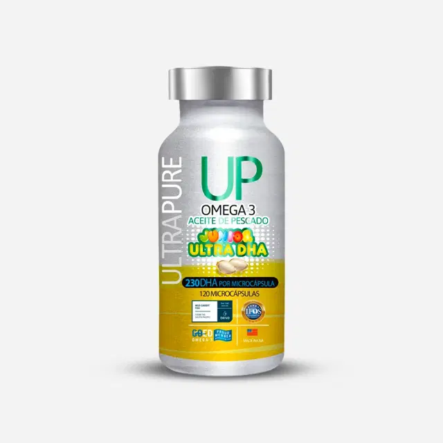Omega 3 Up Junior Ultra DHA Aceite de Pescado (EPA/DHA) 50/230 mg 120 microcápsulas