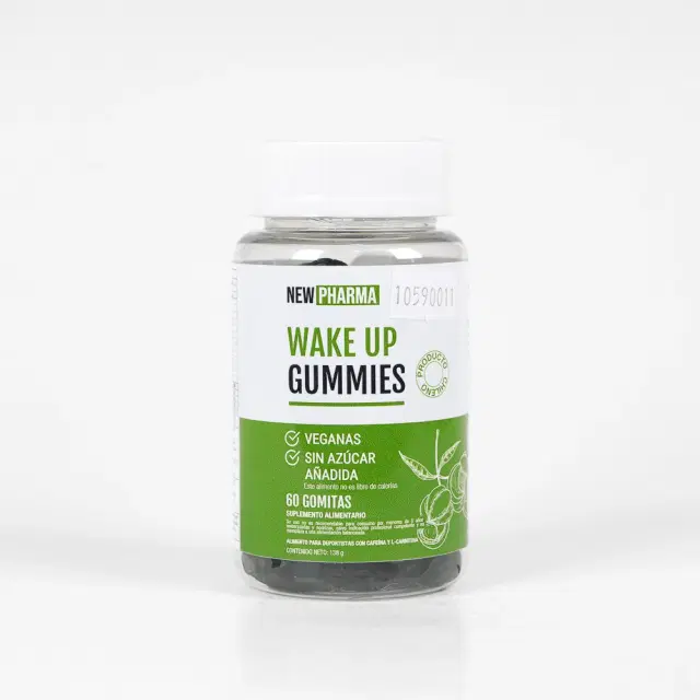 Wake Up Energizante Gomitas 6mg/18mg/20mg 60 Comp.