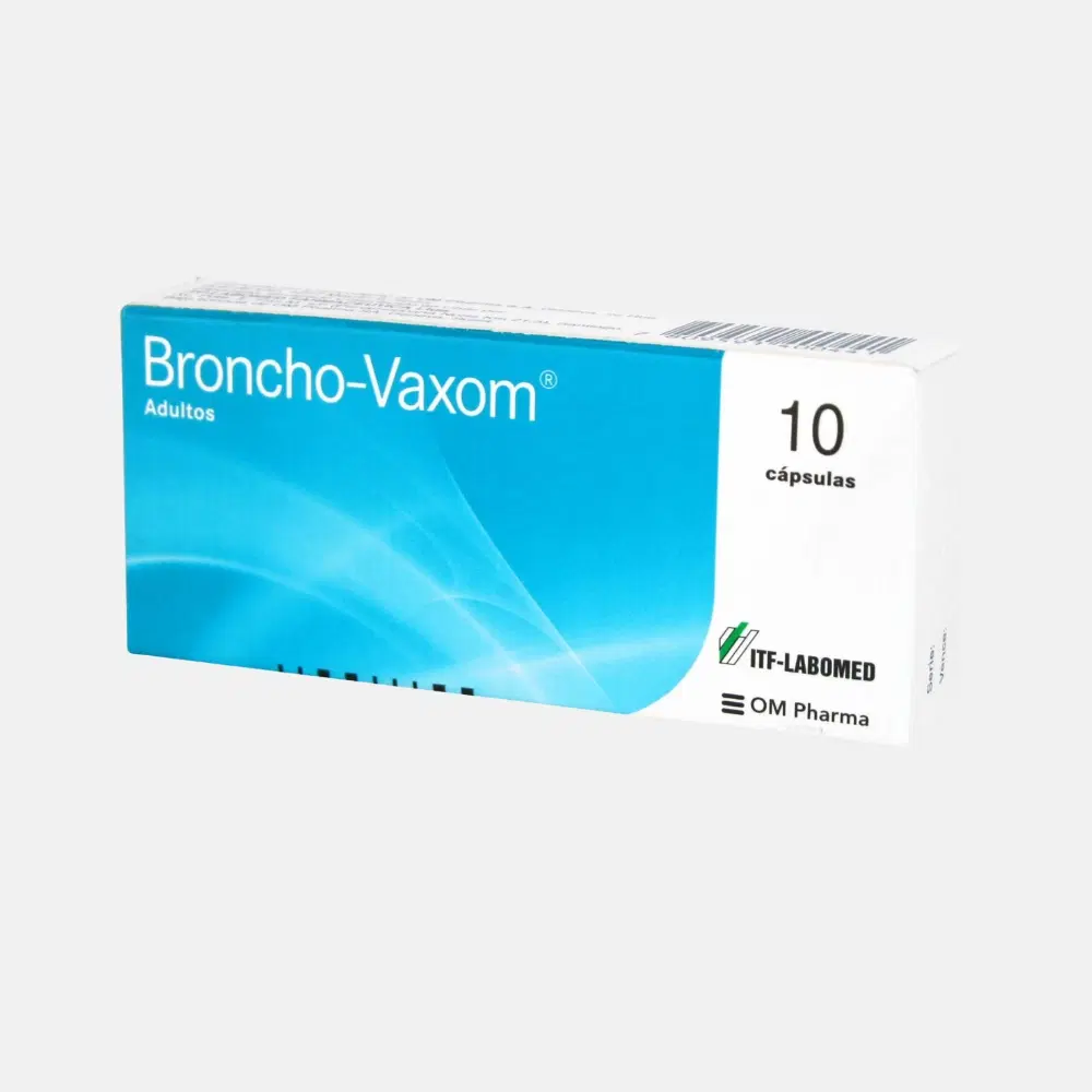 Broncho Vaxom adulto 7mg 10 Cap.