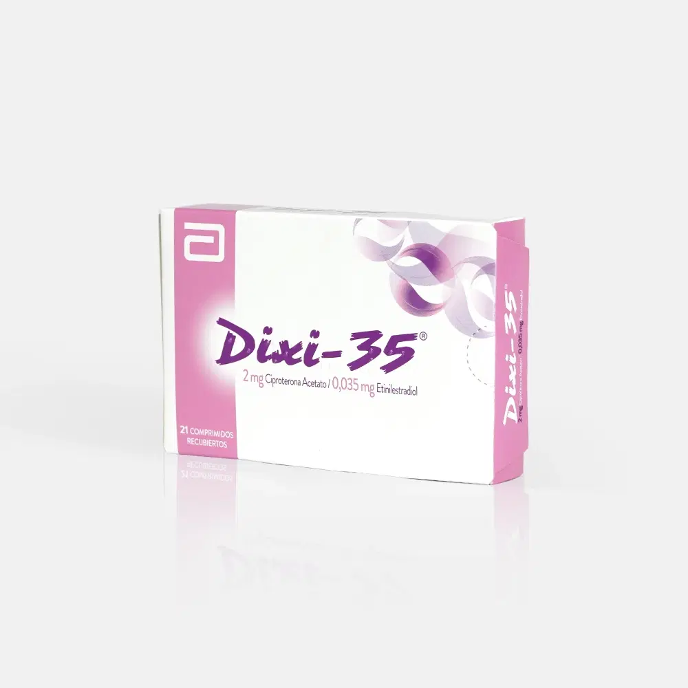 Dixi 35 Ciproterona / Etinilestradiol 2 /0,035 mg 21 grageas – vista 1