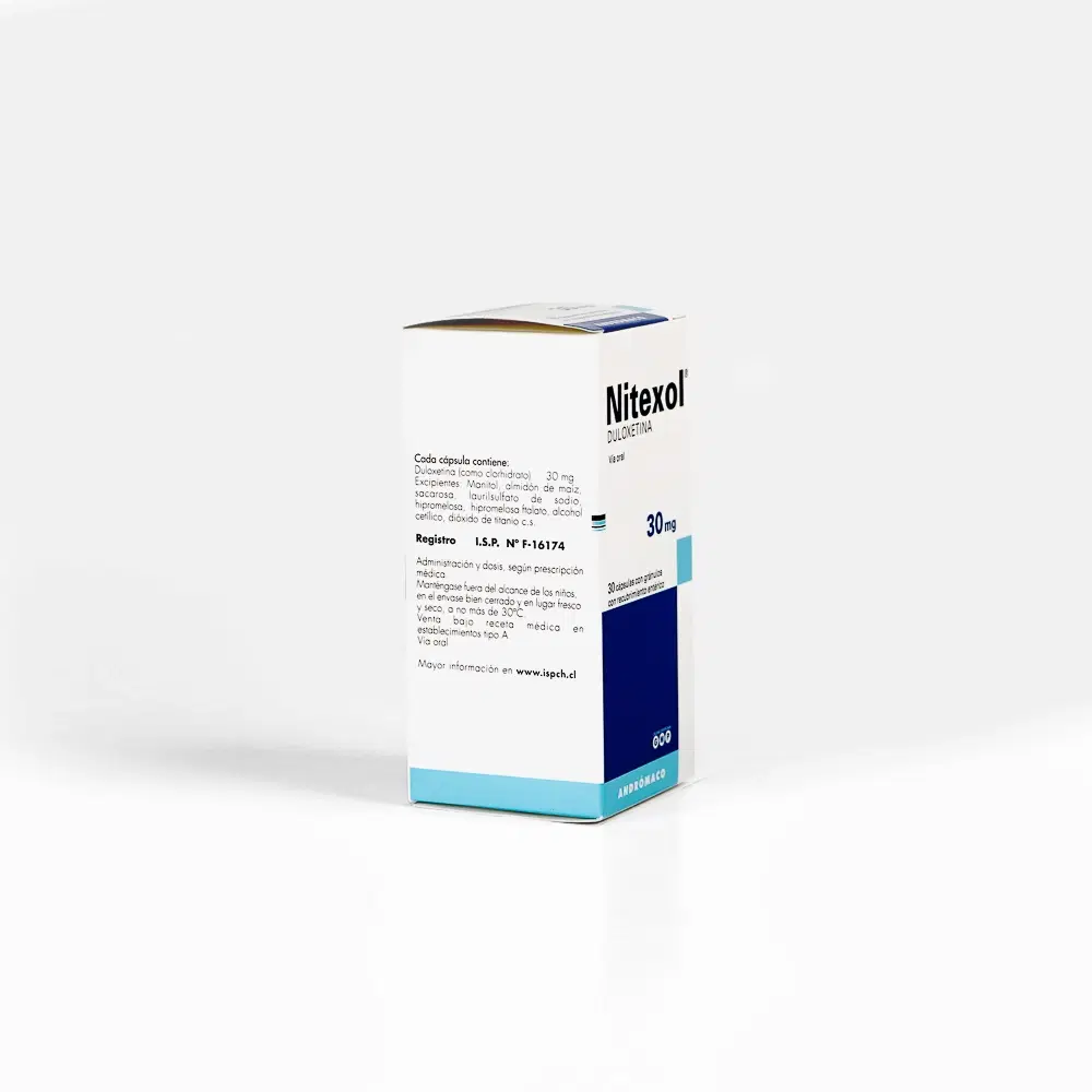 Nitexol 30mg 30 Cap. – vista 2