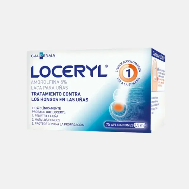 Loceryl Laca Uñas 5% 2,5ml Laca