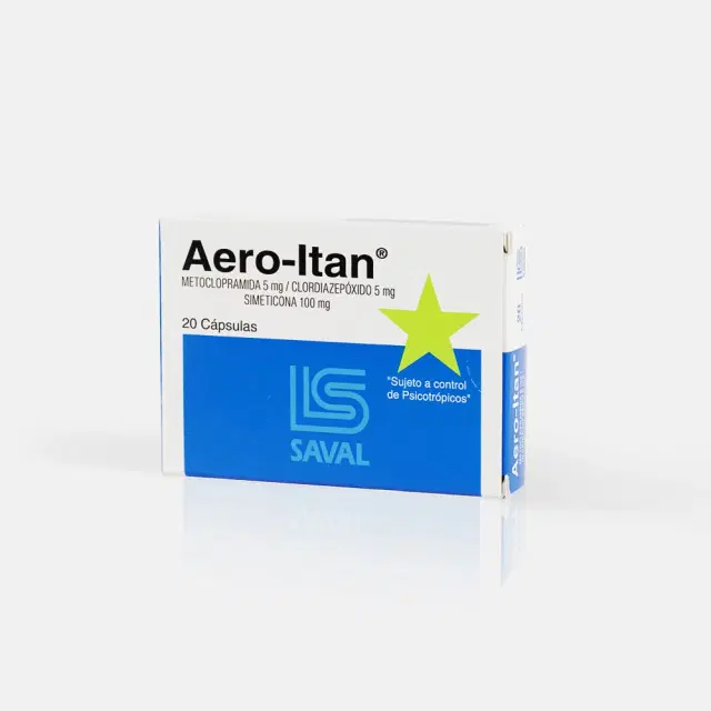 Aero Itan 5mg/5mg/100mg 20 Cap.