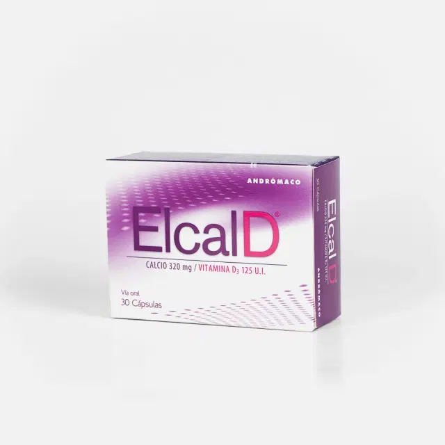 Elcal D 800mg/1250mg 30 Cap.