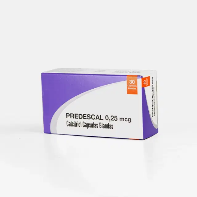 Predescal 0,25mcg 30 Cap.Bl.