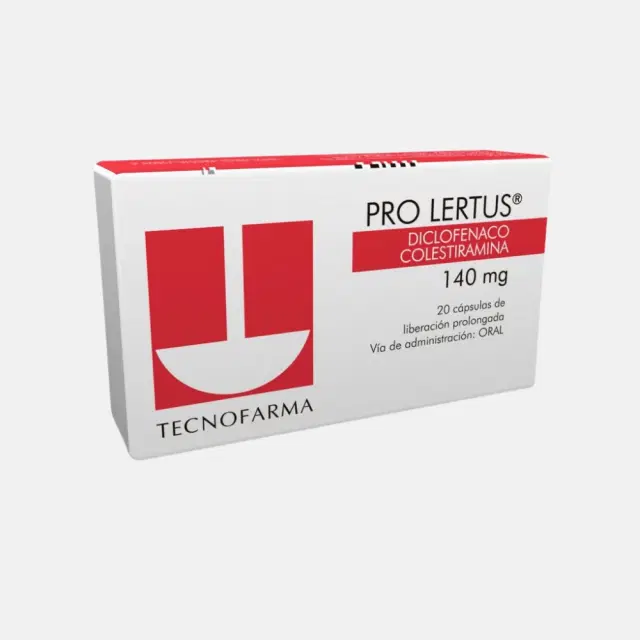 Pro Lertus 140mg 20 Cap.Lp.