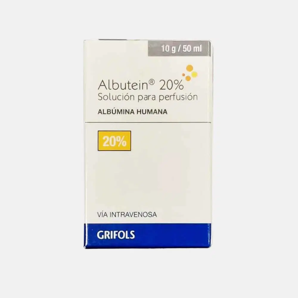 Albutein 20% 50ml SOL.PERF.