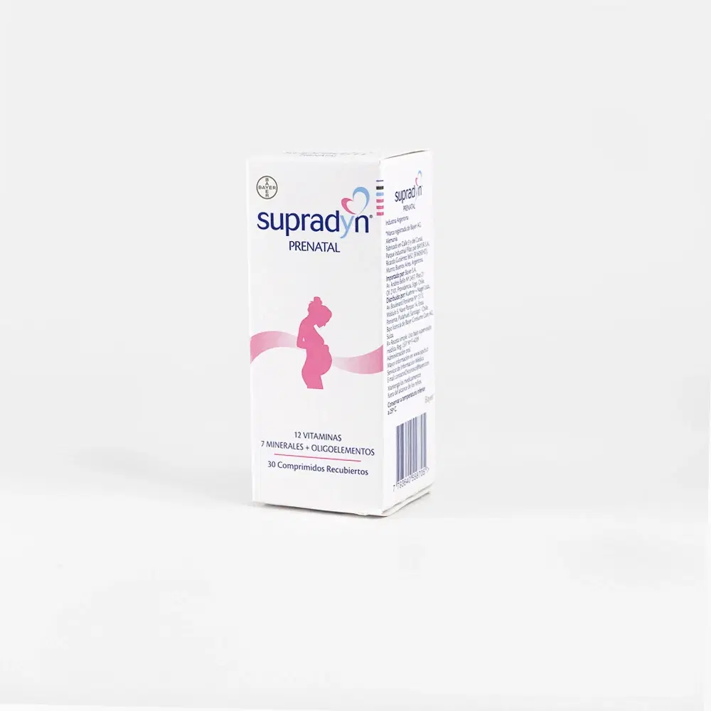 Supradyn Prenatal 19mg/60mg/1mg 30 Comp. – vista 1