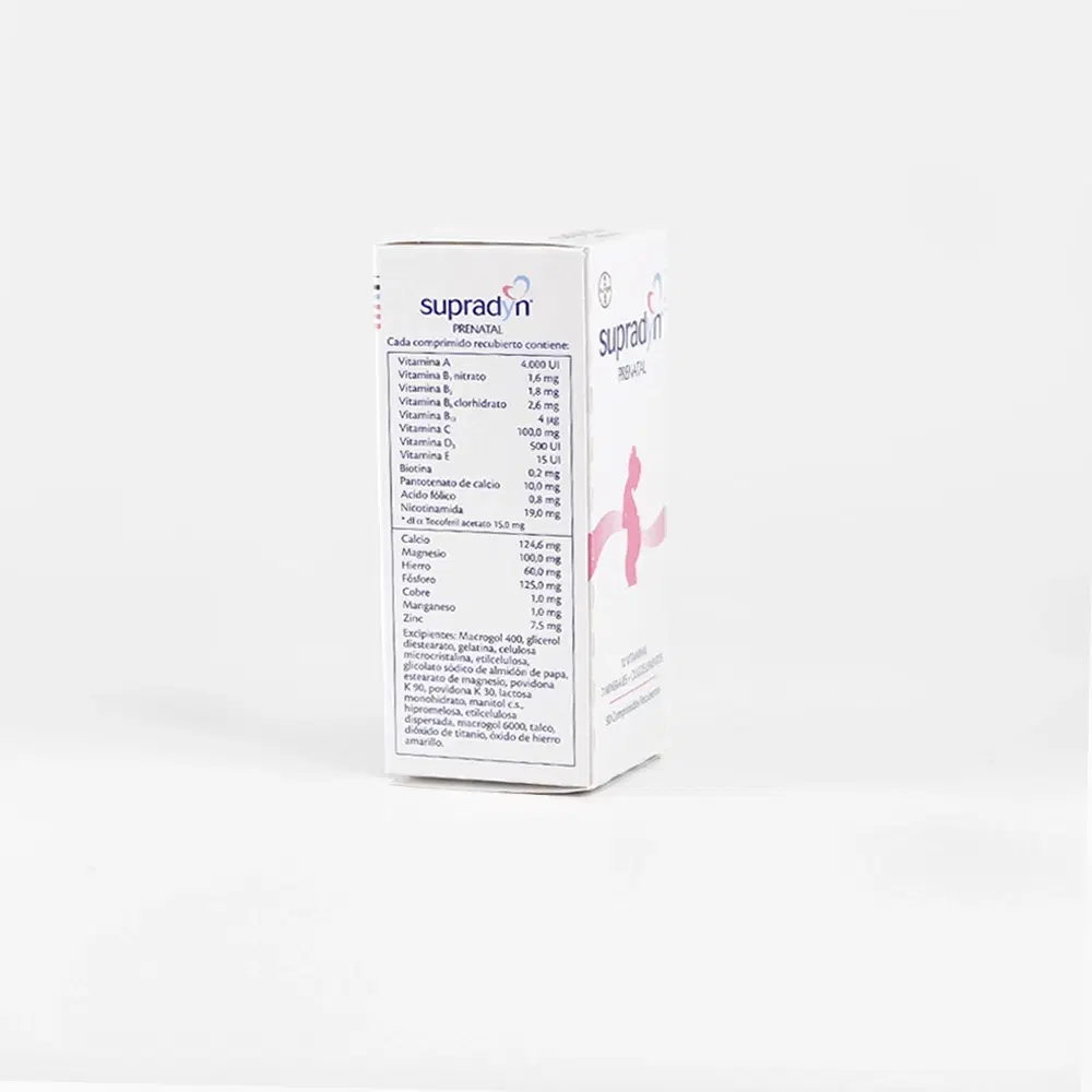 Supradyn Prenatal 19mg/60mg/1mg 30 Comp. – vista 2