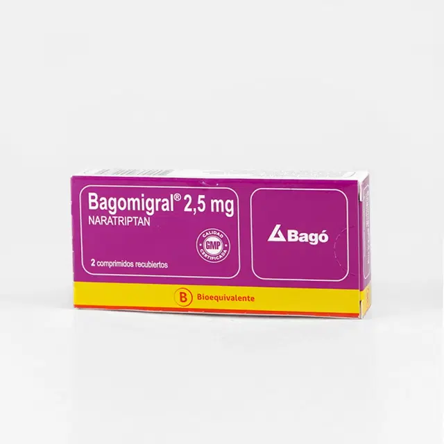 Bagomigral 2,5mg 2 Comp.Rec.