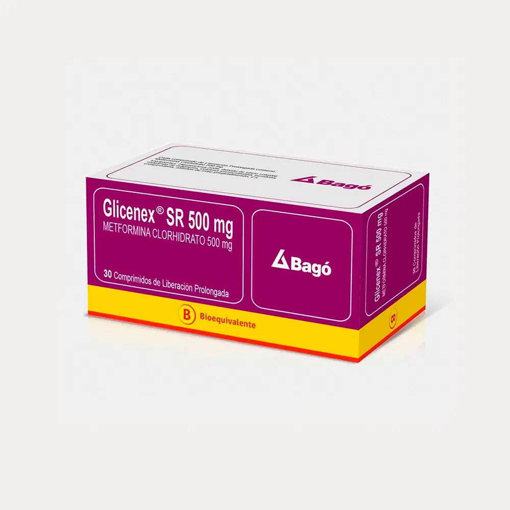 Glicenex SR 500mg 30 Comp.Lp.