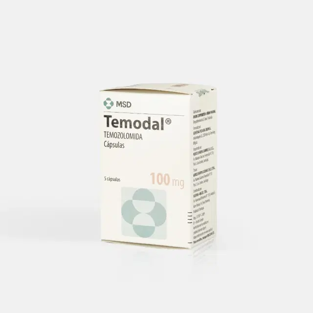Temodal 100mg 5 Cap.