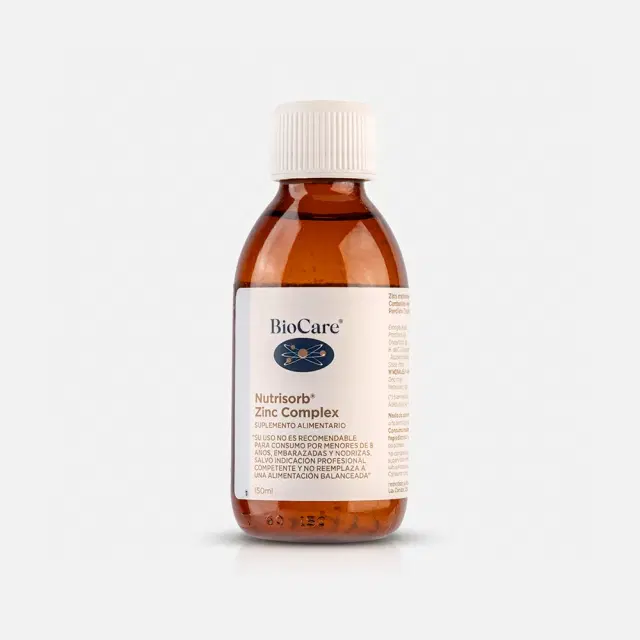 Biocare Nutrisorb Complejo de Zinc Líquido Mineral