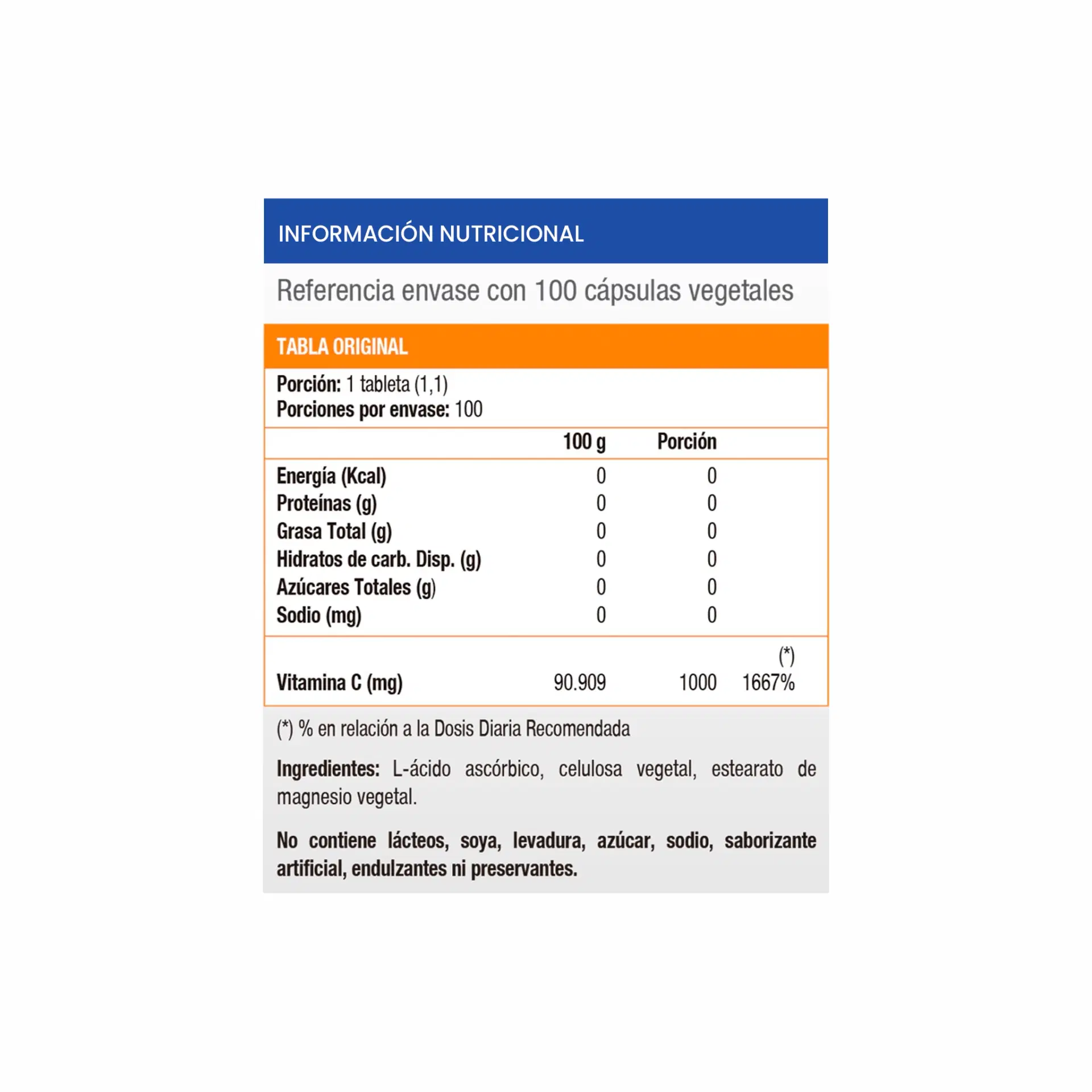 Solgar Vitamina C  1000 mg  Sin glúten, trigo o productos lácteos, Apto para vegerarianos – vista 2