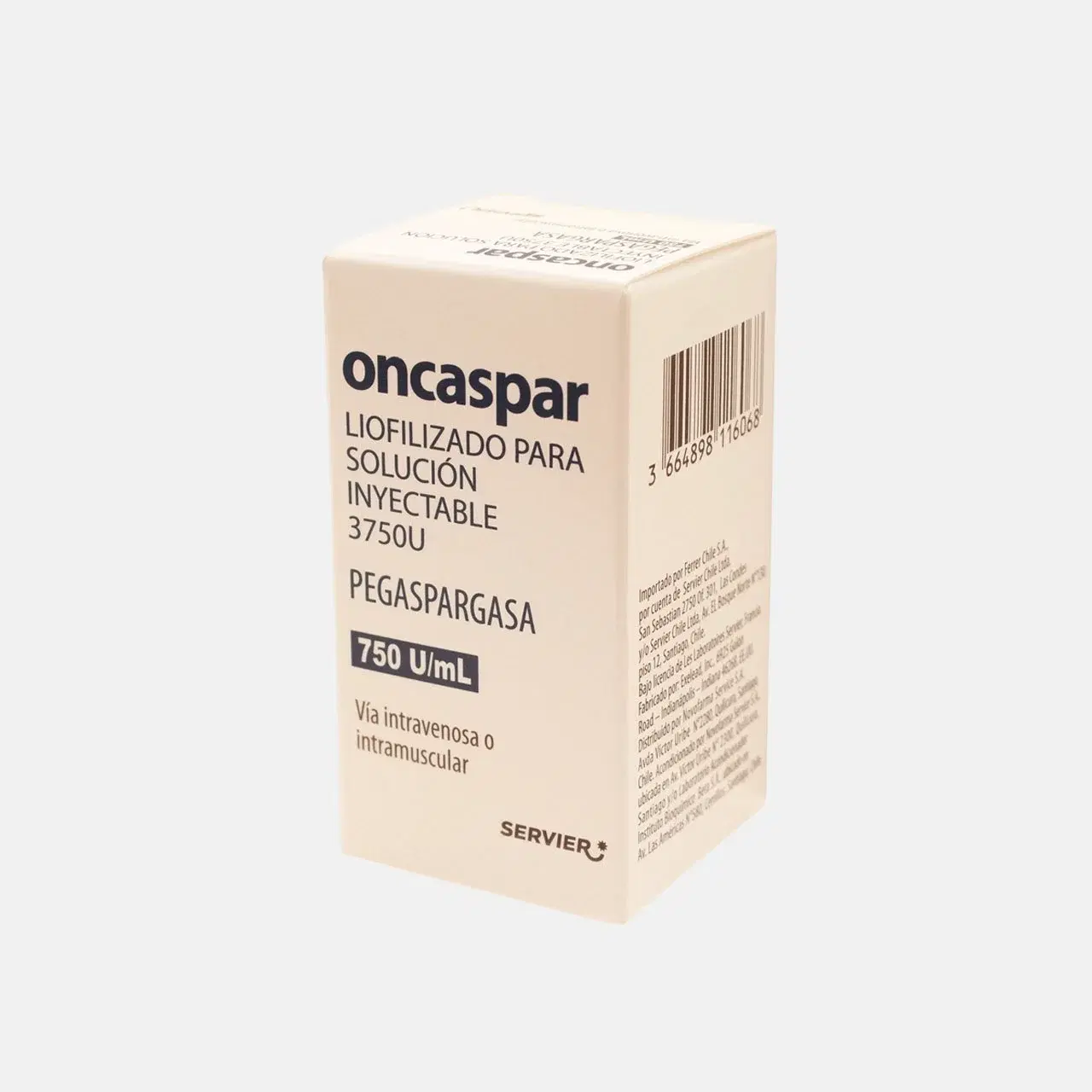 Oncaspar 3750U Sol. Iny. 1 FA