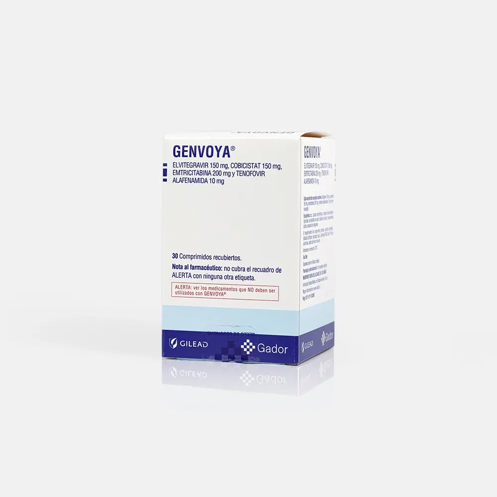 Genvoya 150mg/288,5mg/200mg 30 Comp.Rec. – vista 1