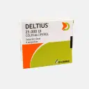 Deltius Colecalciferol 25.000 UI Solución Oral 1 mL 4 Ampollas – vista 1