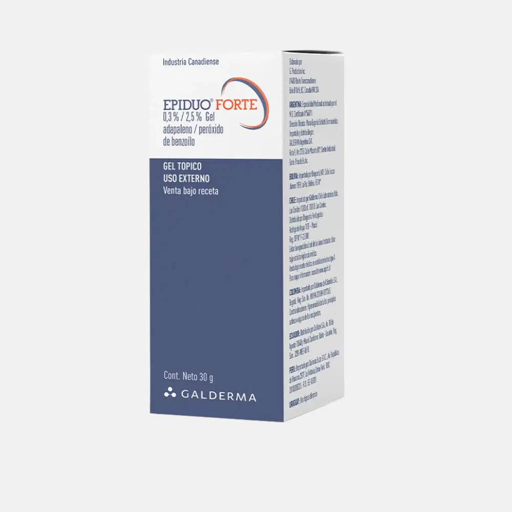 Epiduo Forte 2,5g/0,3g 30g Gel