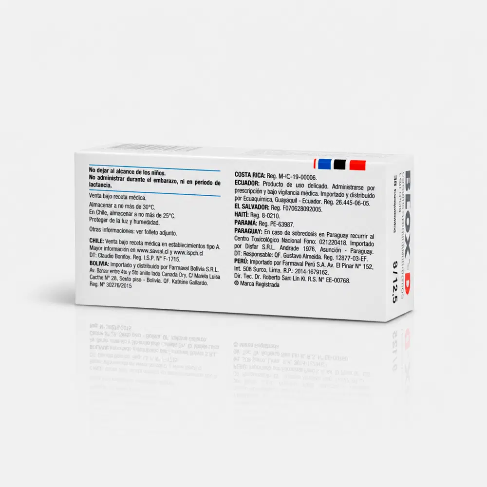 Blox D Candesartan / Hidroclorotiazida 8 mg/12,5 mg 30 comprimidos – vista 2