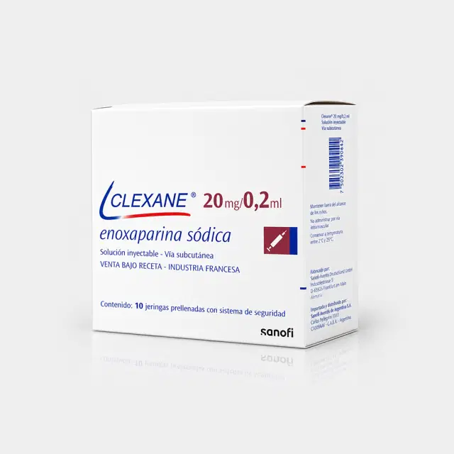 Clexane 20mg/0.2ml 10 Jp.