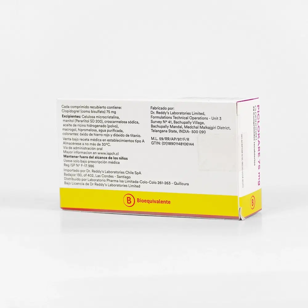 Piclokare 75mg 28 Comp.Rec. – vista 2