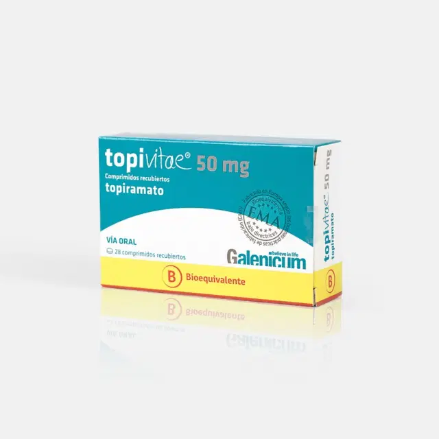 TOPIVITAE 50mg 28 COM. REC.