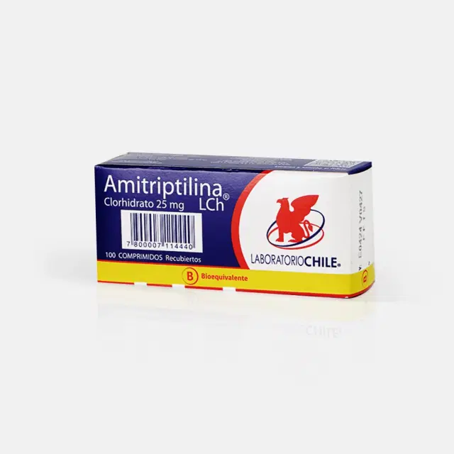 Amitriptilina 25mg 100 Comp.