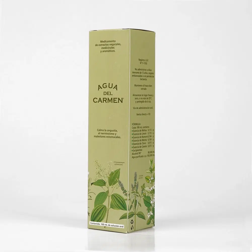 Agua Del Carmen 13g/13g/113g 100ml Sol. Oral – vista 1