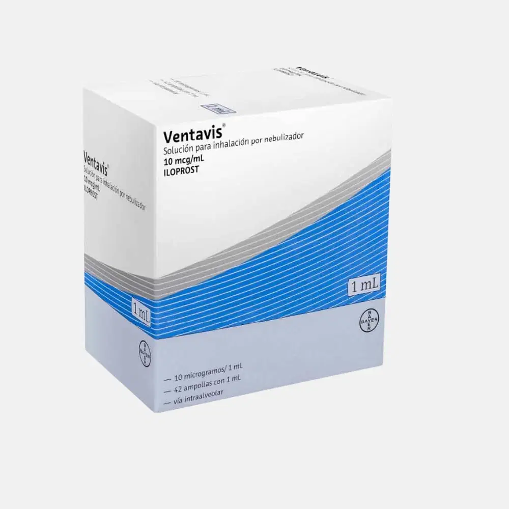 VENTAVIS 10 MCG/ML X42AMP