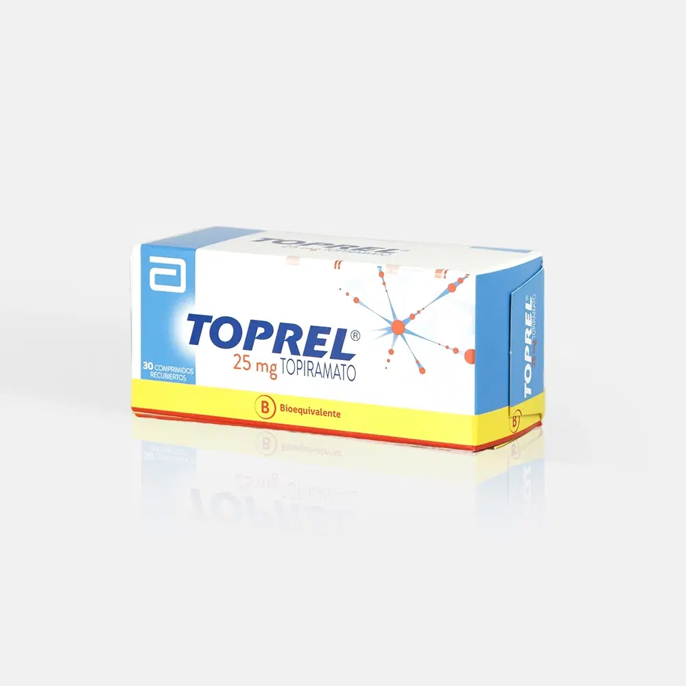Toprel 25mg 30 Comp.Rec. – vista 1