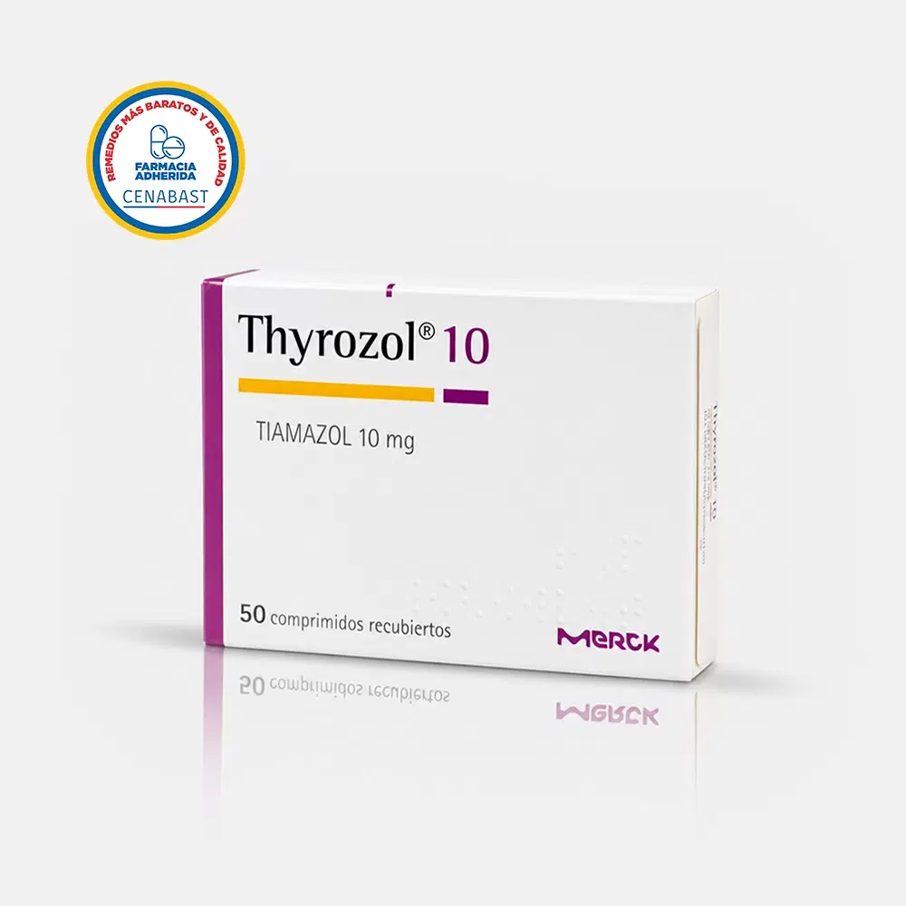 Thyrozol 10mg 50 Comp.Rec. – vista 1