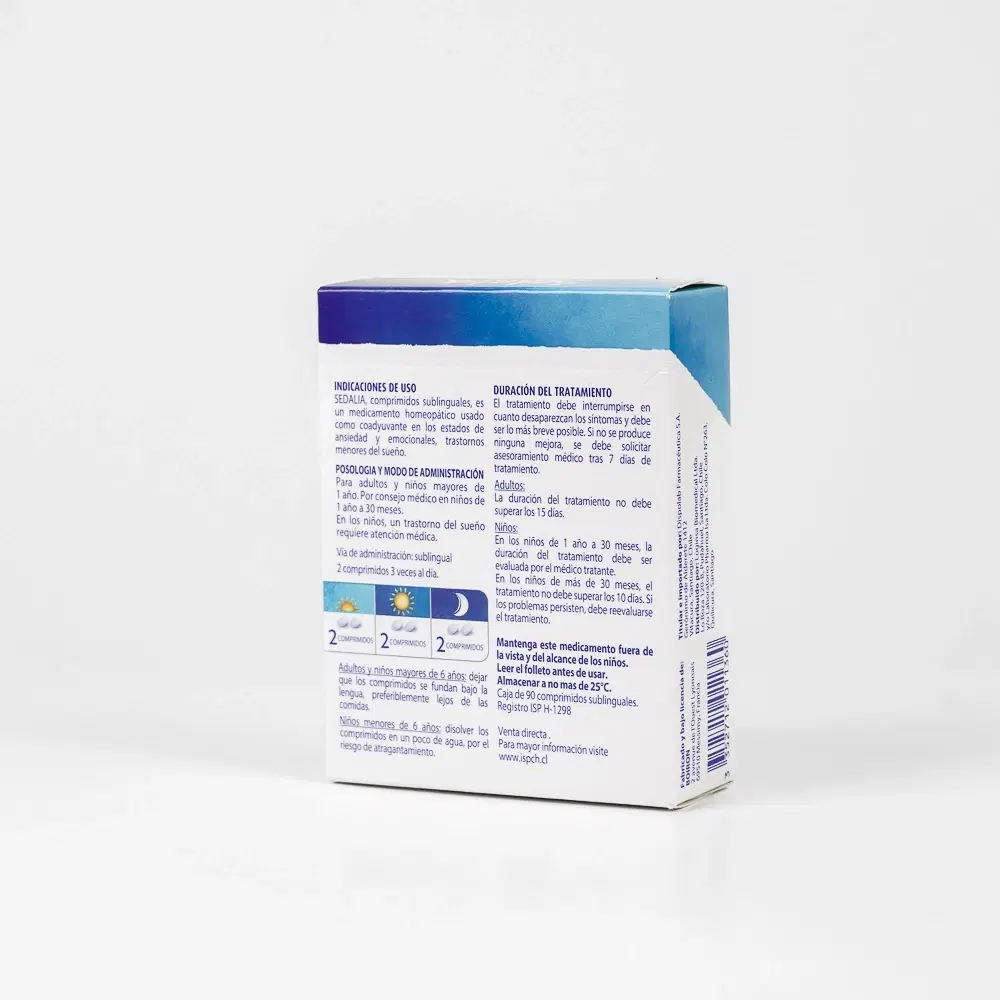 Sedalia 0,416mg/0,416mg/0,416mg 90 Comp.Sl. – vista 2