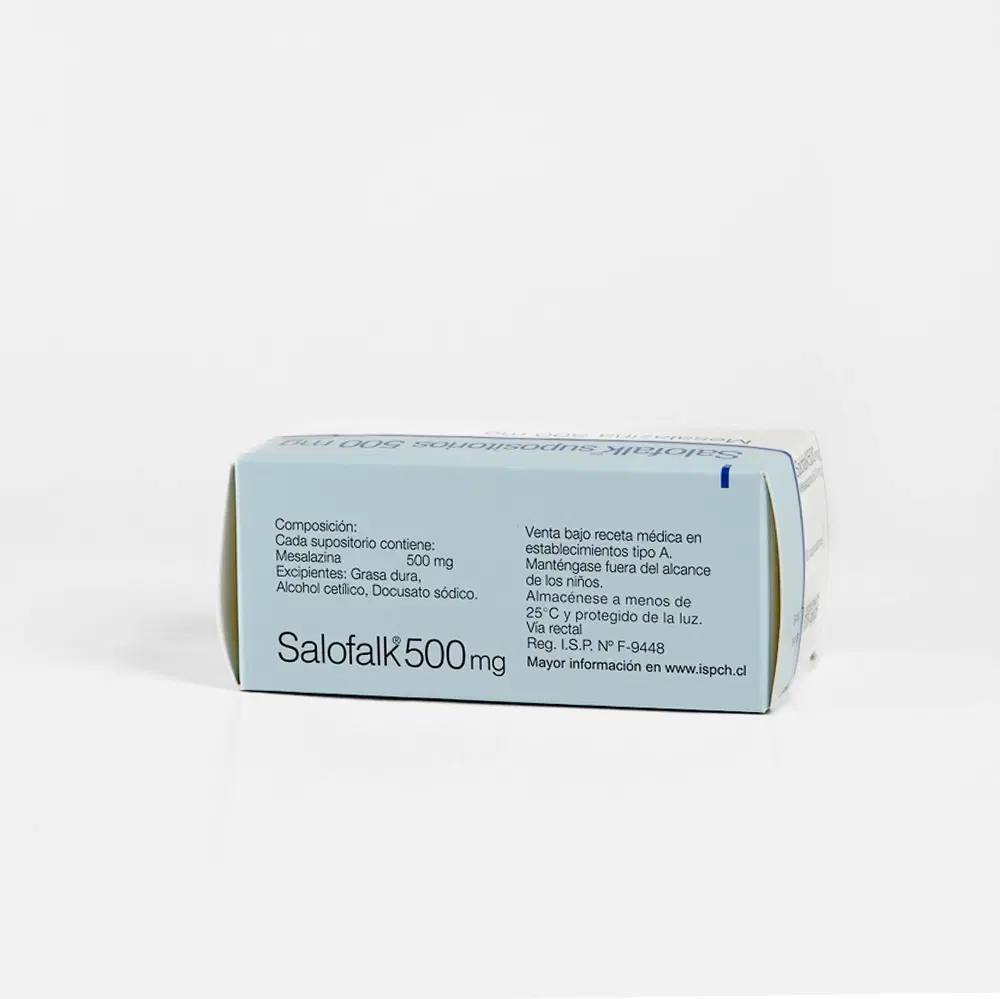 Salofalk 500mg 30 Sup. – vista 2