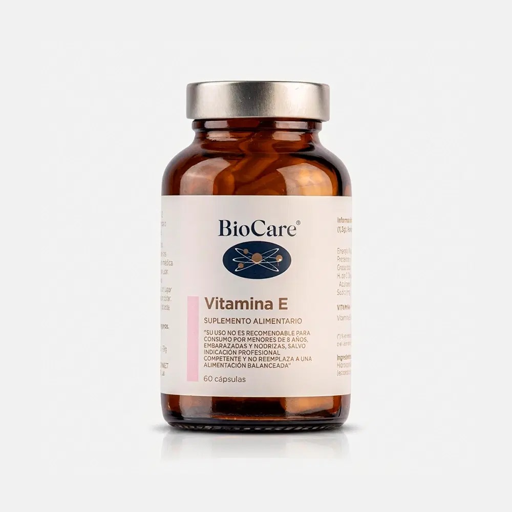 Biocare Vitamina E Natural en Cápsulas Antioxidante – vista 1