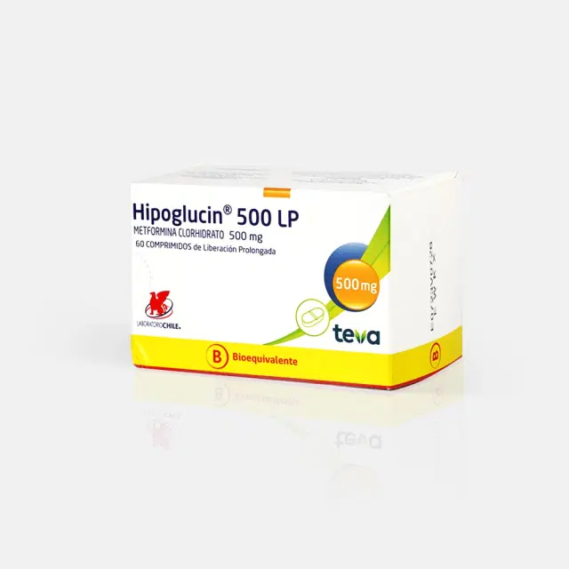 Hipoglucin LP 500mg 60 Comp.Lp.