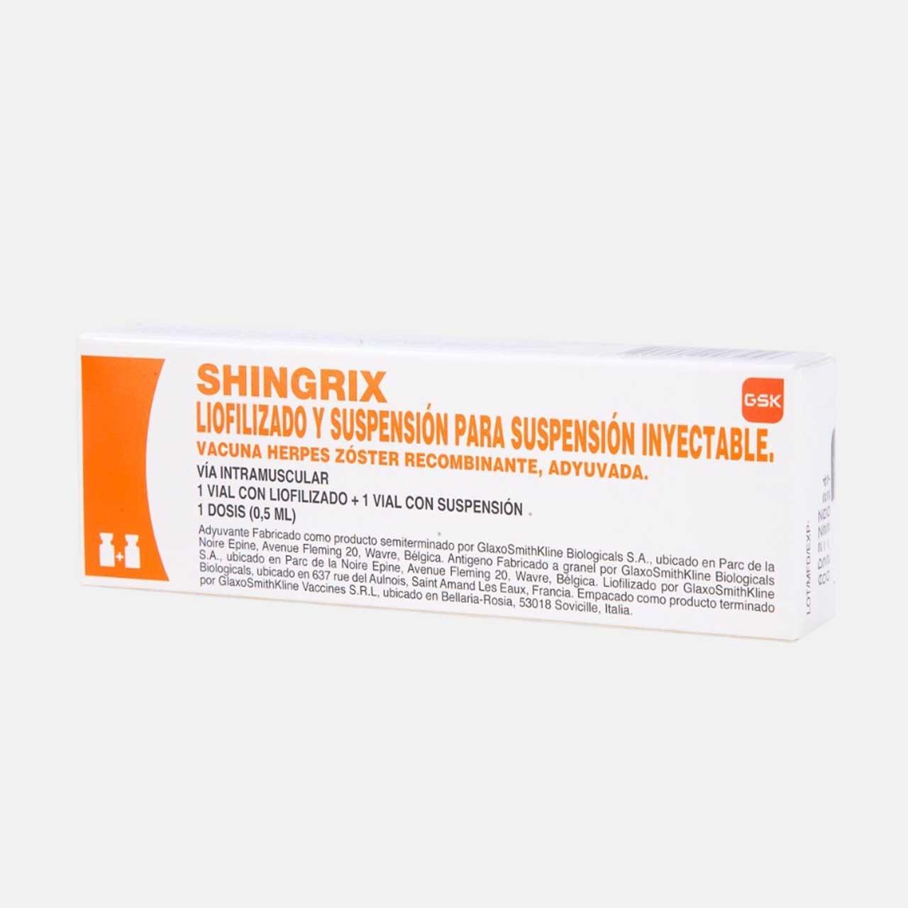 Shingrix Liof. Susp. Iny. 50mcg 2 Vial