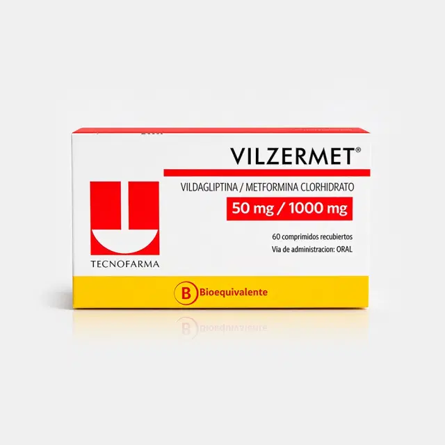 VILZERMET 50/1000mg X60COM