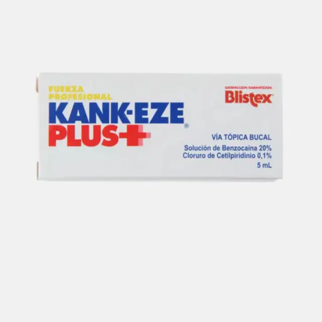 Kank Eze Plus 20%/0,1% 5ml Sol. Oral