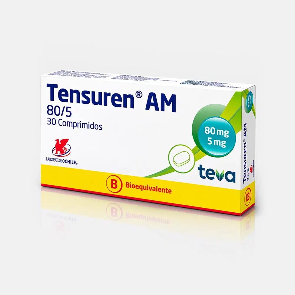 TENSUREN AM 80/5 MG X 30 COMPRIMIDOS
