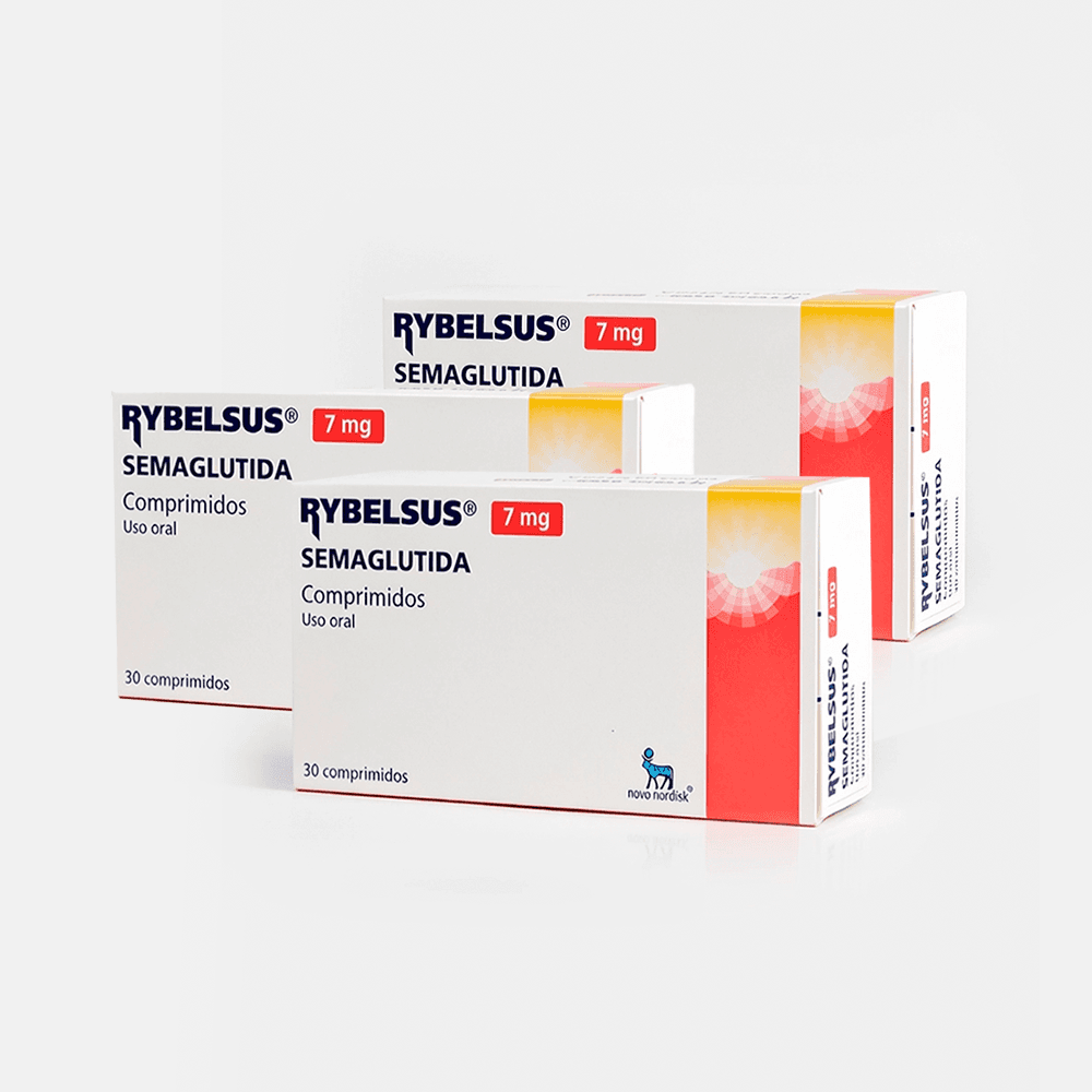 Rybelsus Semaglutida 7mg 90 Comprimidos Pack 3x2