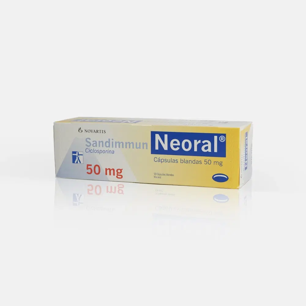 Sandimmun Neoral 50mg 50 Cap.Bl. – vista 1