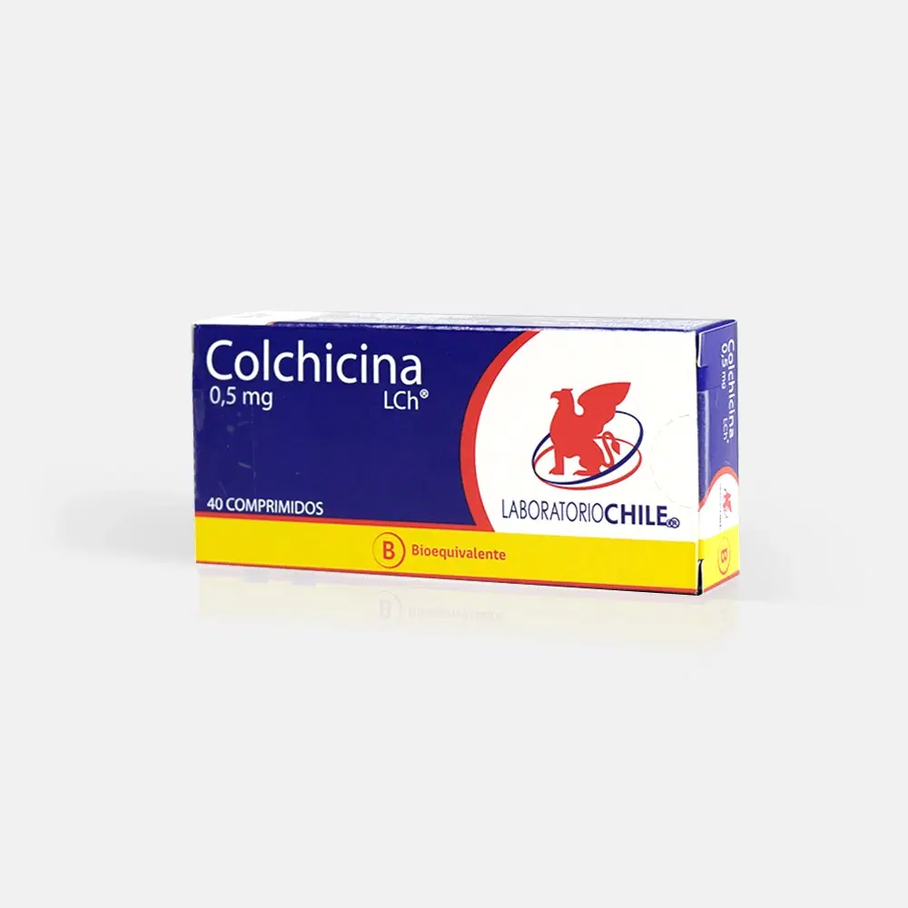 Colchicina 0,5mg 40 Comp. – vista 1