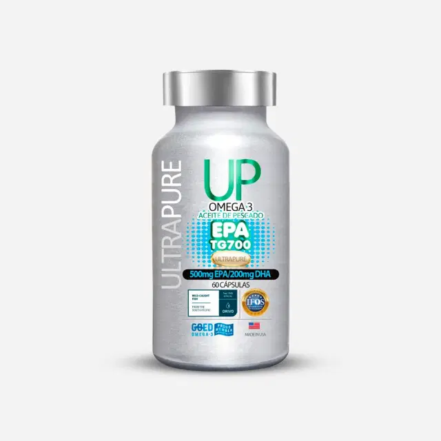 Omega 3 Up Ultrapure TG 700 DHA Aceite de Pescado (EPA/DHA) 500/200 mg 60 cápsula