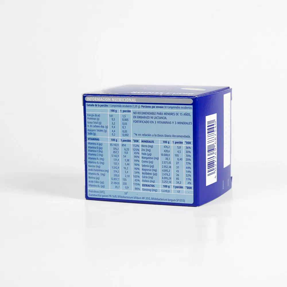 Bion 3 Senior Multivitamínico 30 comprimidos recubiertos – vista 2
