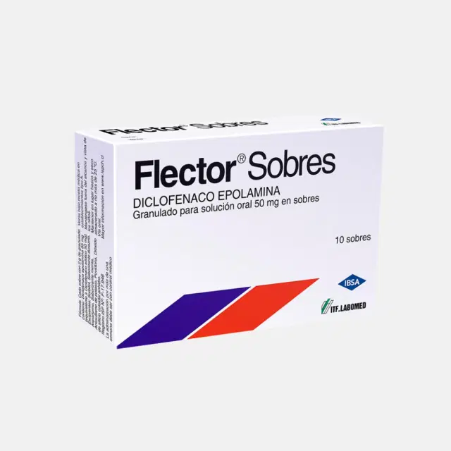 Flector 50mg 10 Sobres